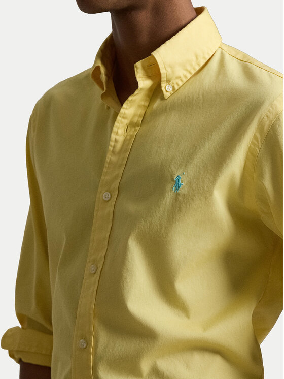 Polo Ralph Lauren Polo Ralph Lauren Košulja 710B20512005 Žuta Custom Fit