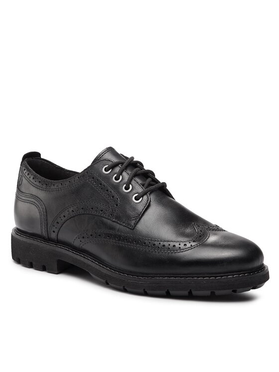 Clarks Clarks Nizki čevlji Batcombe Far 261734387 Črna