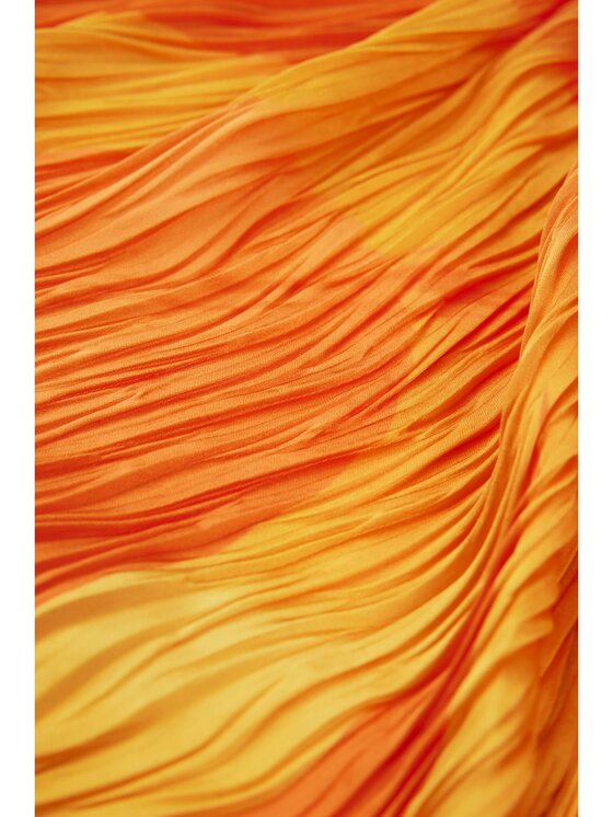Desigual Desigual Apaszka Foulard imagorange carre Pomarańczowy