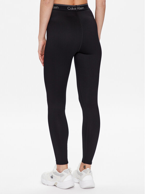 Calvin Klein Performance Calvin Klein Performance Legíny 00GWS3L605 Čierna Slim Fit
