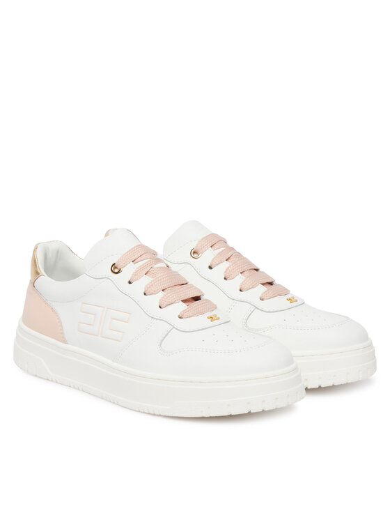 Elisabetta Franchi Elisabetta Franchi Sneakersy F4A9-E0523-0092 D Biela