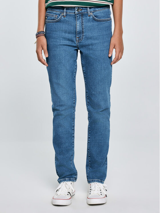 BIG STAR BIG STAR Jeansy ERIC Niebieski Skinny Fit