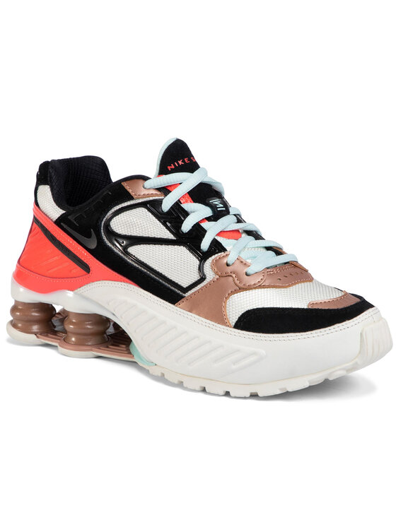 nike shox multicolor