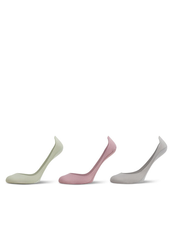 Jenny Fairy Jenny Fairy 3er-Set Damen Sneakersocken 4WB-007-SS24 Violett