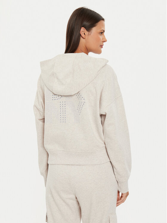 DKNY Sport DKNY Sport Majica dugih rukava DP4J9517 Siva Regular Fit