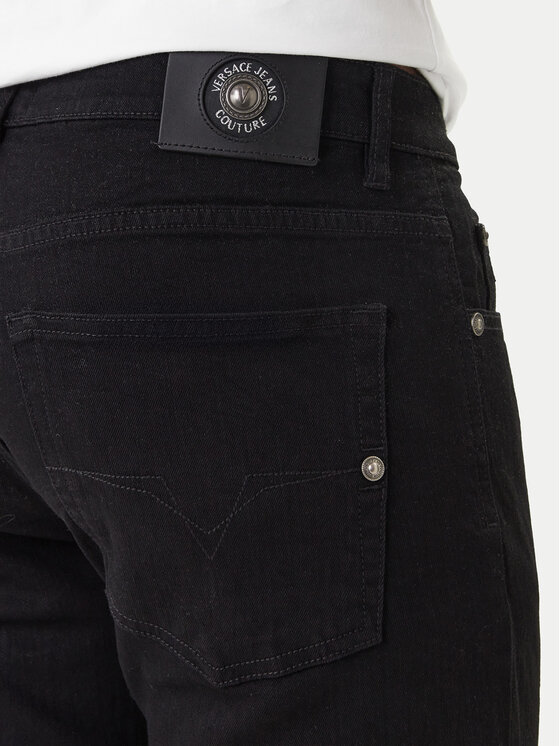 Versace Jeans Couture Versace Jeans Couture Jeansy 80GAB5S0 CDW00 Czarny Slim Fit