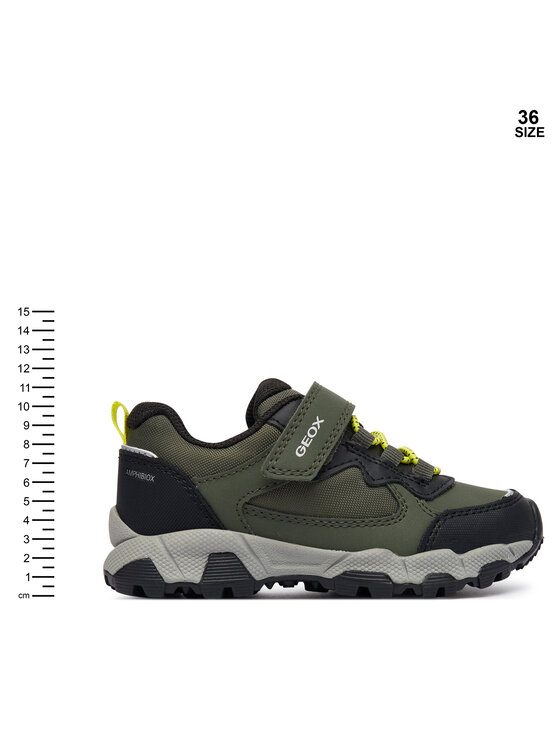 Geox Geox Sneakersy J Magnetar Boy B Abx J463ZB 050FU C0914 M Zielony ciemny