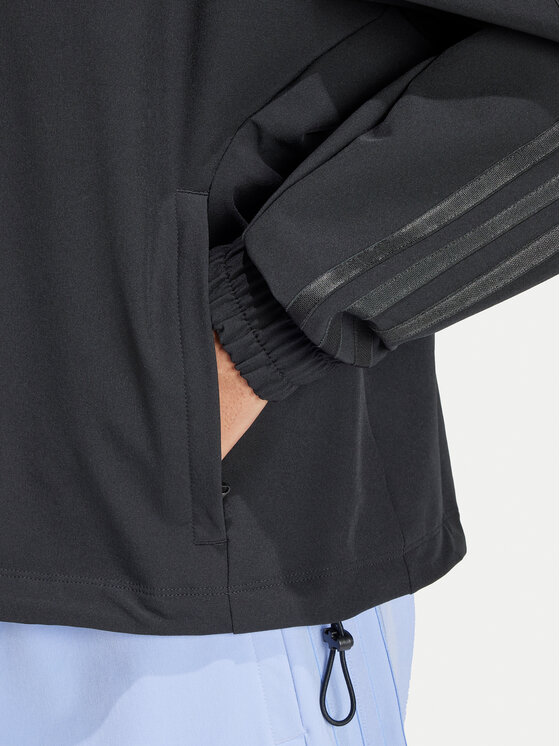 adidas adidas Technisches Sweatshirt Pacer All Gym Tonal 3-Stripes IW8167 Schwarz Regular Fit