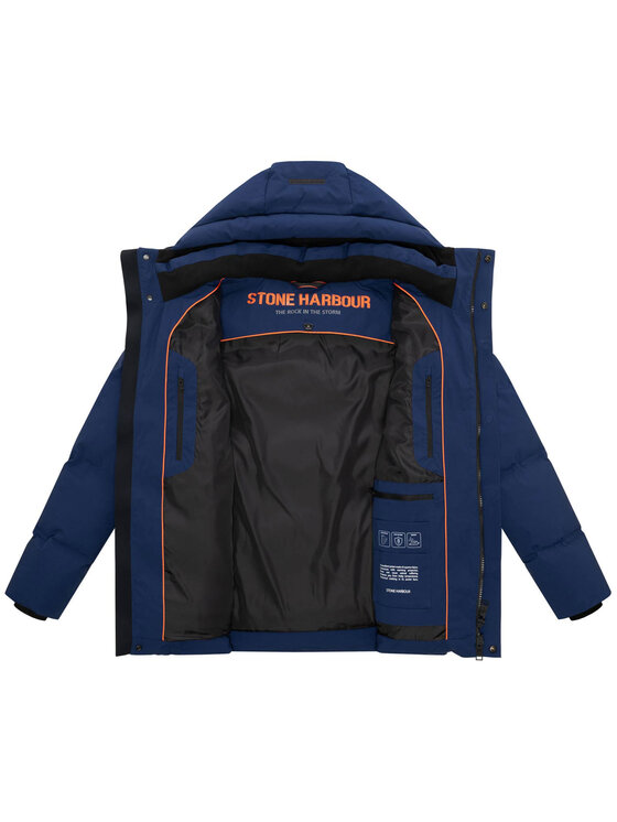 Stone Harbour Stone Harbour Kurtka zimowa Taviaan Niebieski Regular Fit