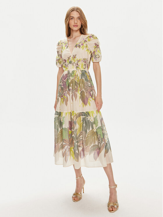 TWINSET TWINSET Letné šaty 241TT2441 Farebná Loose Fit
