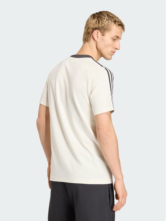 adidas adidas Koszulka techniczna 161699 Kremowy Slim Fit