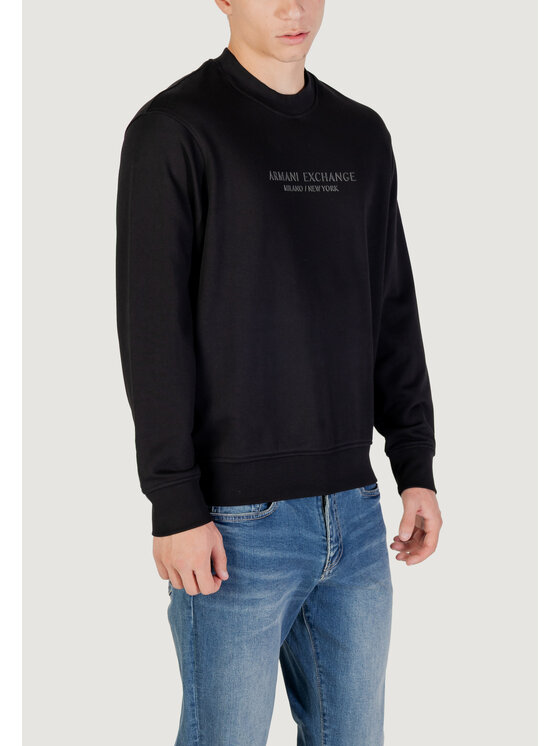 Armani Exchange Armani Exchange Felpa XM001284 AF20934 Nero Casual Fit