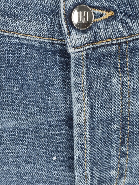 Les Hommes Les Hommes Šortky UID481547P | Short Jeans Modrá Regular Fit