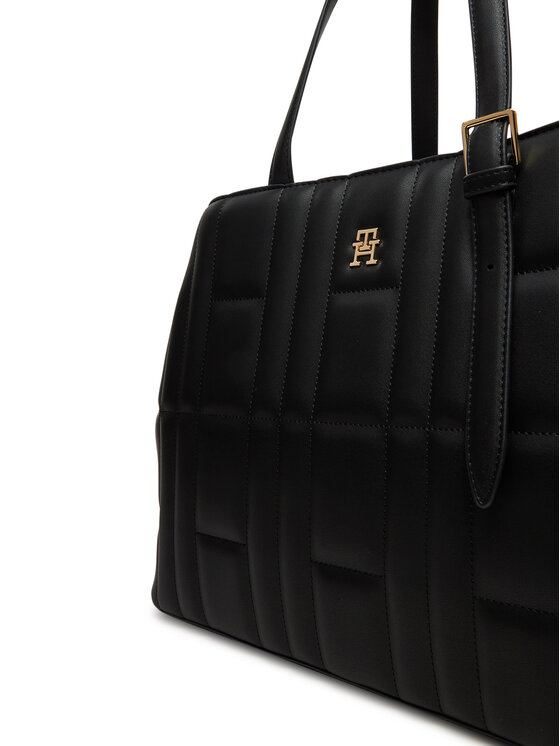 Tommy Hilfiger Tommy Hilfiger Сумка Th Feminine Tote AW0AW17452 Чорний
