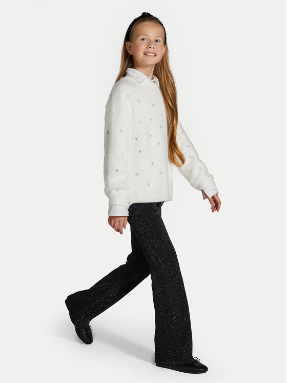Coccodrillo Coccodrillo Sweter ZC4172102EPG Écru Regular Fit
