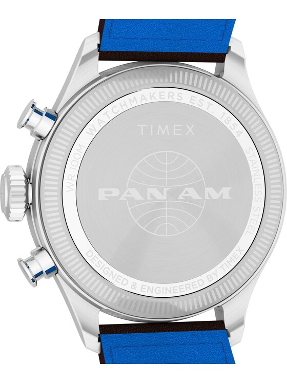 Timex Timex Zegarek TW2Y38700 Brązowy