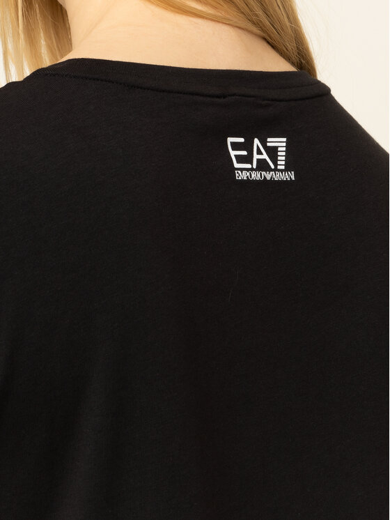 EA7 Emporio Armani EA7 Emporio Armani Tričko 3HTT30 TJ12Z 1200 Čierna Regular Fit