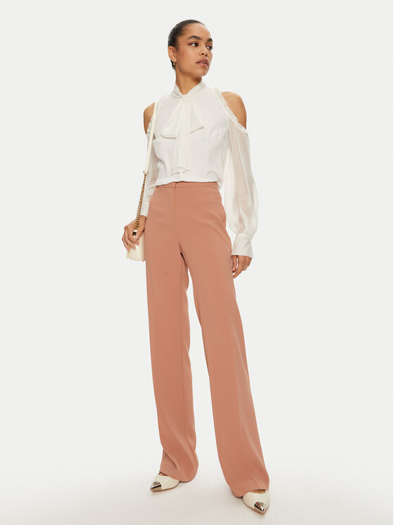 PINKO PINKO Bluse 103143 Écru Regular Fit