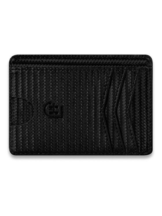 James Hawk James Hawk Mały Portfel Męski Męski skórzany portfel slim z RFID Szary