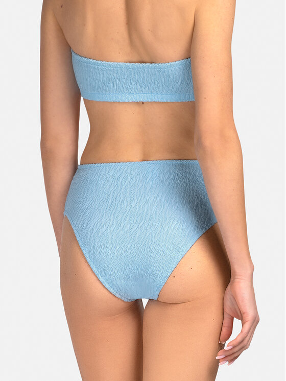 Miss Lou Miss Lou Bikini pezzo sotto D-SP2-NB Blu