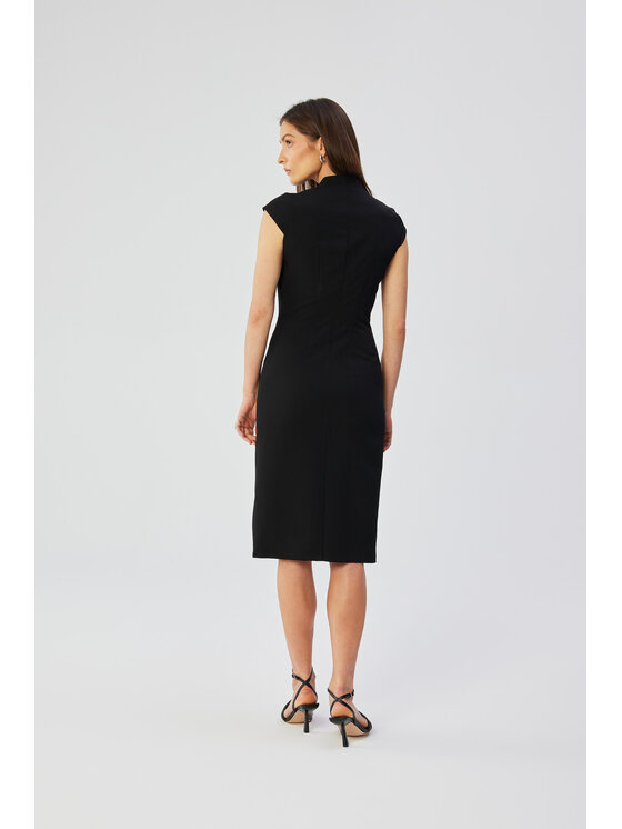 Stylove Stylove Večerné šaty S359 Čierna Comfortable Fit