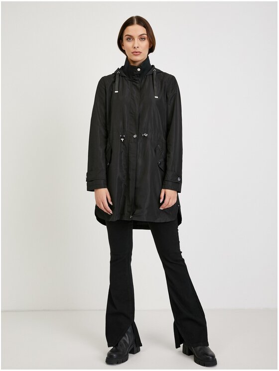 Parka Orsay, Rozmiar 34, Czarny, 819077-660000//36