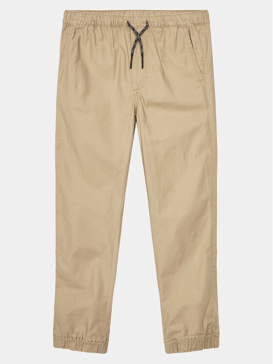 Gap Gap Hlače 707988-03 Bež Regular Fit