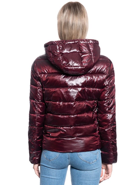 Wrangler Wrangler Giacca di transizione SHORT PUFFER Marrone Regular Fit