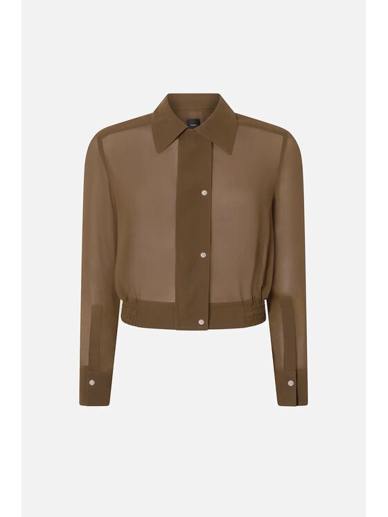 PINKO PINKO Koszula Cin Cin Zielony Classic Fit