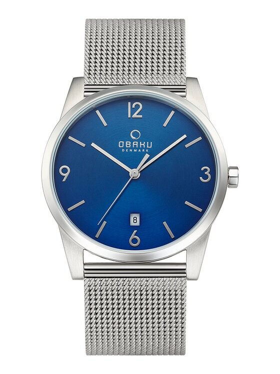 Obaku Obaku Orologio V169GDCLMC+spinki Argento