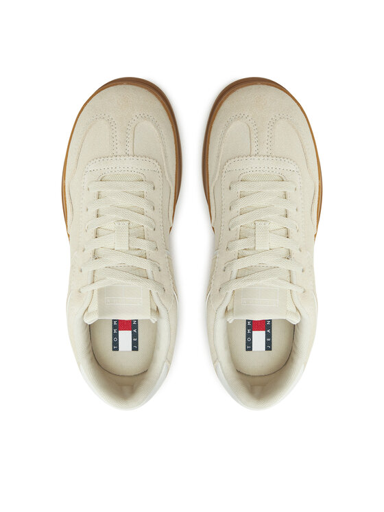 Tommy Jeans Tommy Jeans Tenisice The Greenwich Suede EN0EN02696 Écru