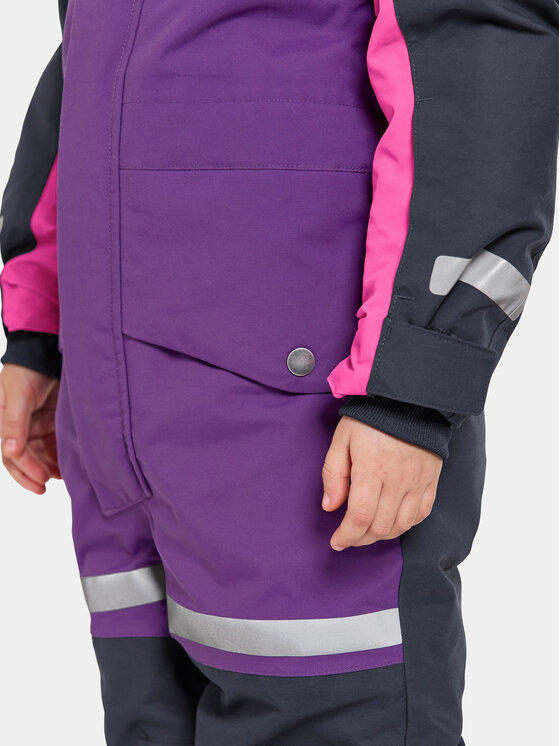 Didriksons Didriksons Kombinezon zimowy Bjärven 505466 Fioletowy Regular Fit