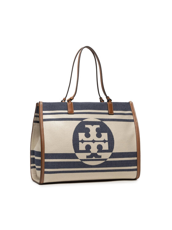 Tory burch 2025 ella stripe tote