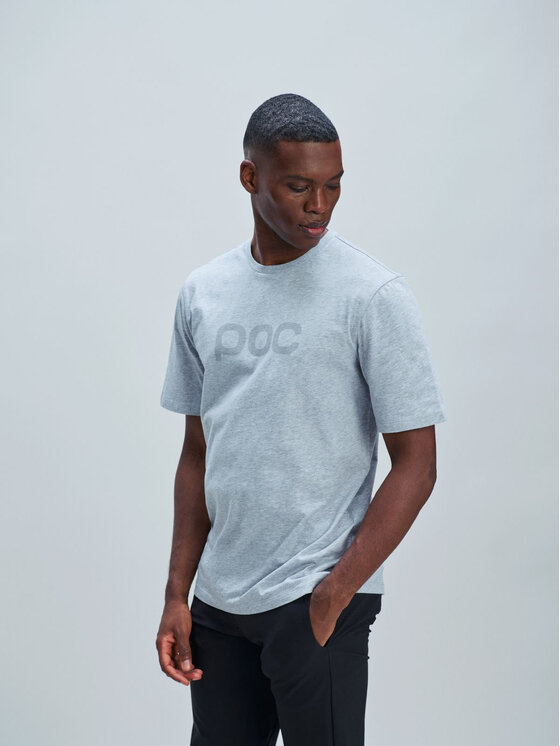POC POC T-Shirt POC Tee Szary Loose Fit