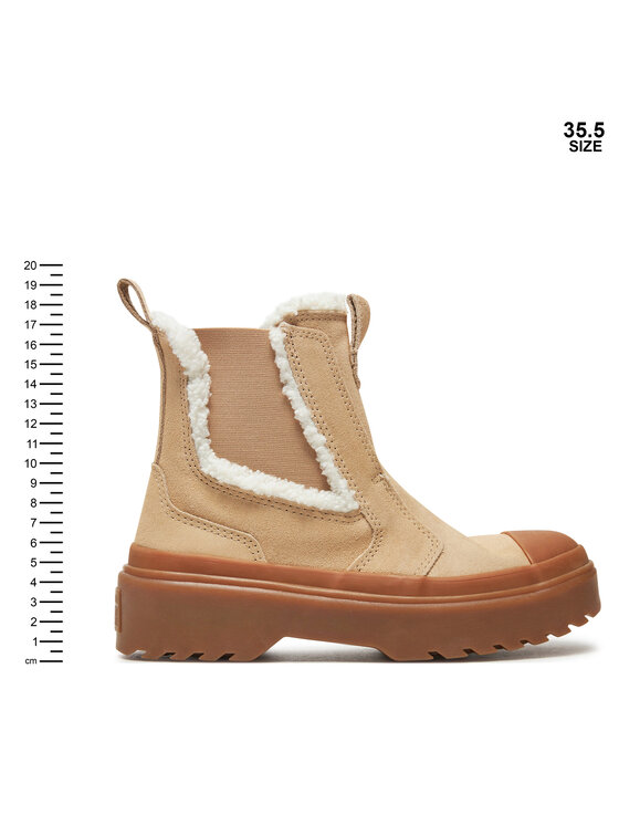 Converse Converse Боти тип челси Chuck Taylor All Star Chelsea Lugged A09257C Бежов