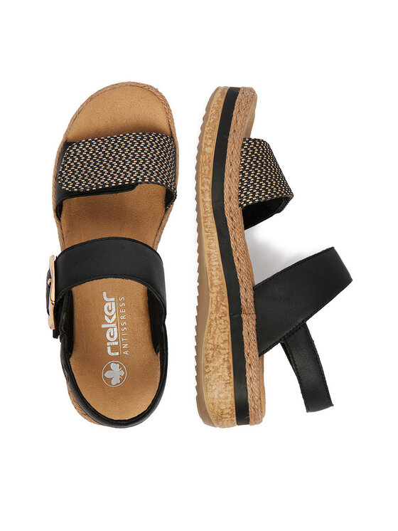 Rieker Rieker Sandalen CEO-V0951-00 Schwarz