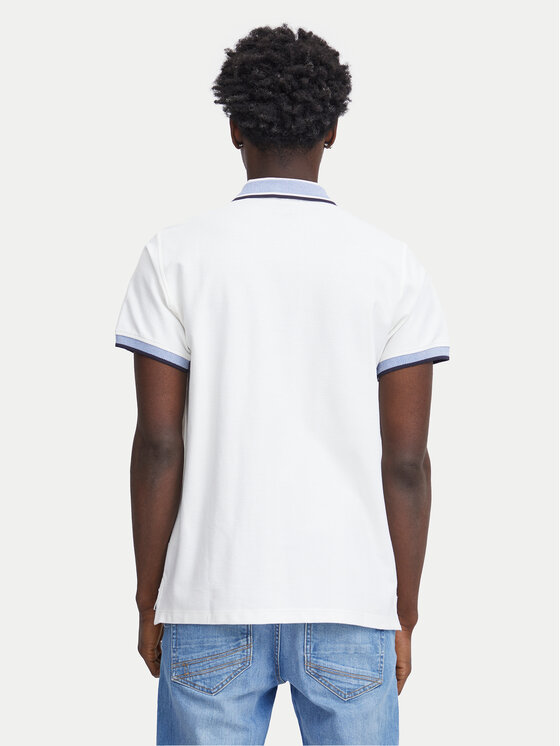 Blend Blend Polokošile 20716479 Bílá Regular Fit