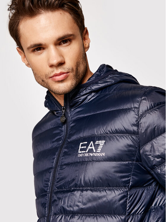 EA7 Emporio Armani EA7 Emporio Armani Kurtka puchowa 8NPB02 PN29Z 1578 Granatowy Regular Fit
