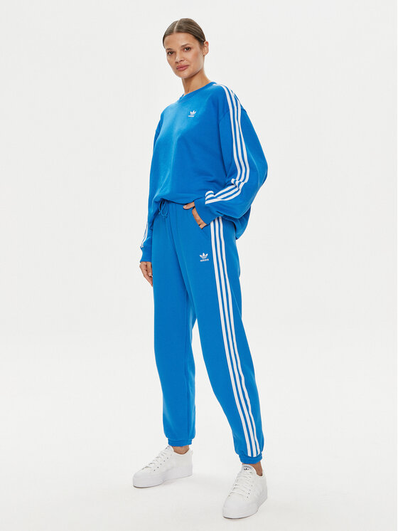 adidas Pantalon jogging adicolor Classics 3 Stripes IR8092 Bleu Regular Fit Modivo