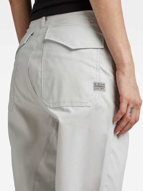 G-Star Raw G-Star Raw Hlače D22884-D387-D607 Écru Boyfriend Fit