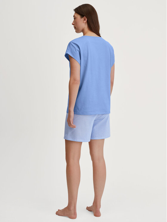Calida Calida Pyžamo 46552 Modrá Regular Fit