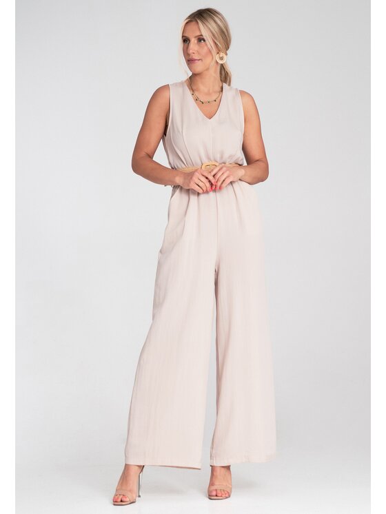 FIGL FIGL Overal M1193 Béžová Regular Fit