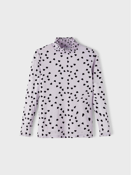 NAME IT NAME IT Majica 13210752 Ljubičasta Regular Fit