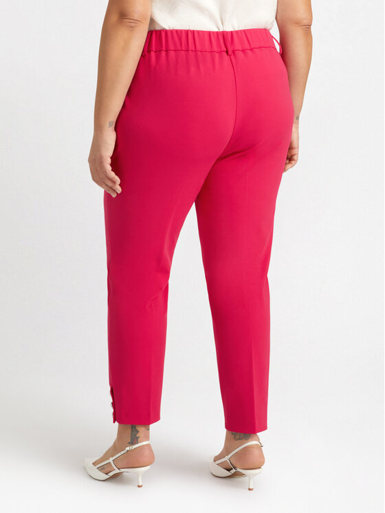 Fiorella Rubino Fiorella Rubino Pantaloni di tessuto P126L102080N019 Rosso Regular Fit