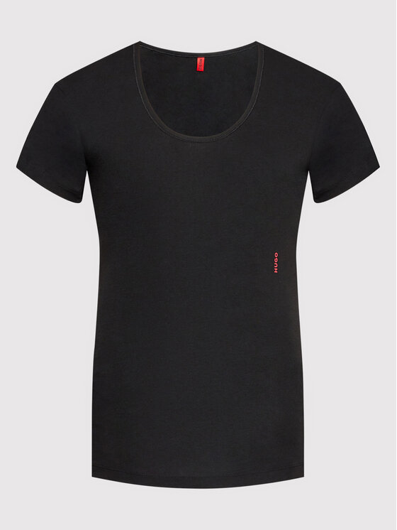 HUGO HUGO Komplet t-shirtów Twin 50469660 Czarny Regular Fit