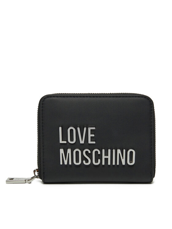 Női Nagy női pénztárca LOVE MOSCHINO, Fekete, JC5613PP1MKD000B