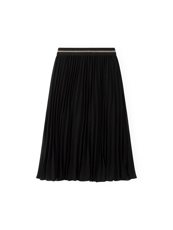 minoti minoti Spódnica plisowana 32SKIRT150 Czarny Regular Fit