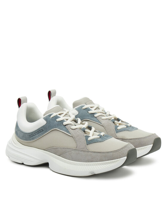 Tommy Hilfiger Tommy Hilfiger Снікерcи FM0FM05384 Сірий