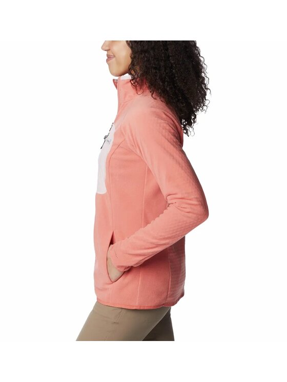 Columbia Columbia Bluza 201601 Pomarańczowy Regular Fit