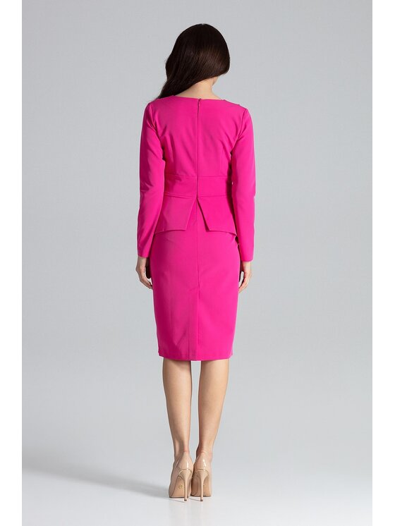 Lenitif Lenitif Vestito K491 Rosa Regular Fit